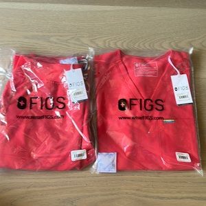 WearFigs scrub top and bottom (brand new)